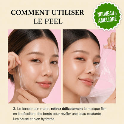 MASQUE ENVELOPPANT DE CURCUME À L'ACIDE KOJIQUE