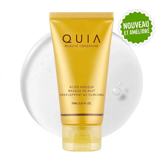 MASQUE ENVELOPPANT DE CURCUME À L'ACIDE KOJIQUE
