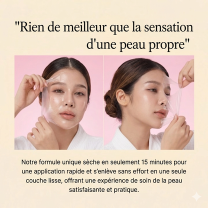 MASQUE ENVELOPPANT DE CURCUME À L'ACIDE KOJIQUE